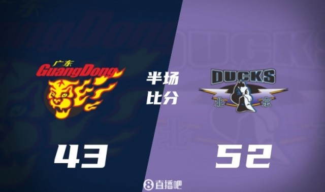 开云官网-半场战报-广东半场落后北京9分 胡明轩12+2 雷蒙10分 周琦7分2帽